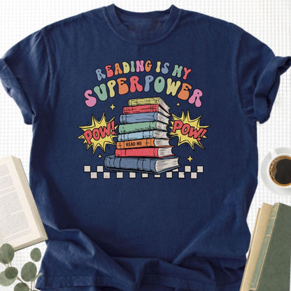 Reading Is My Superpower Unisex T-Shirt