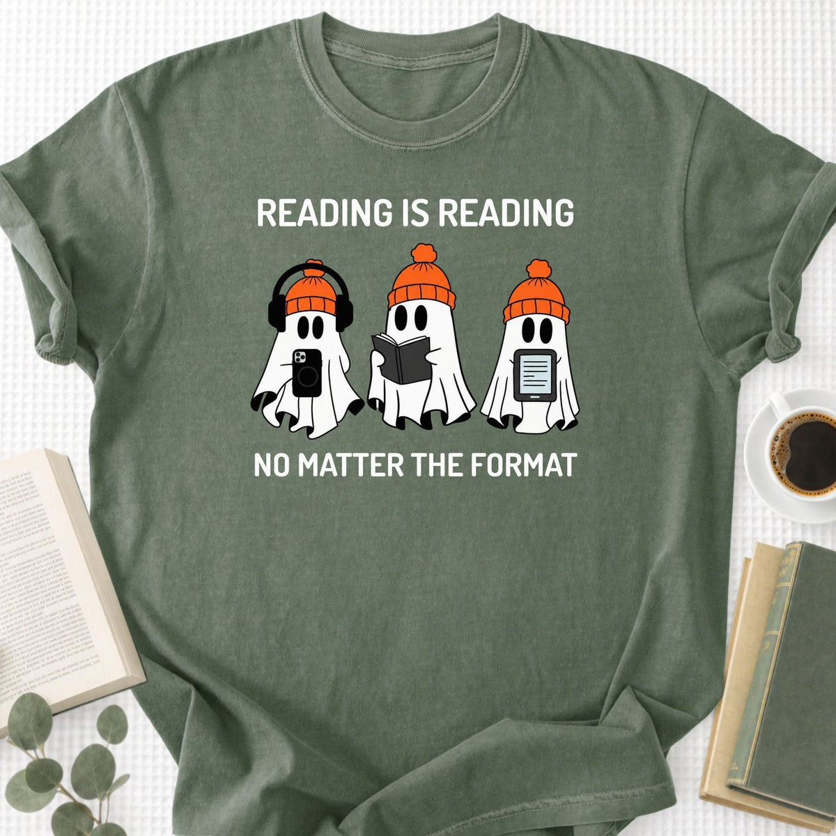 Reading is Reading No Matter The Format Unisex T-Shirt