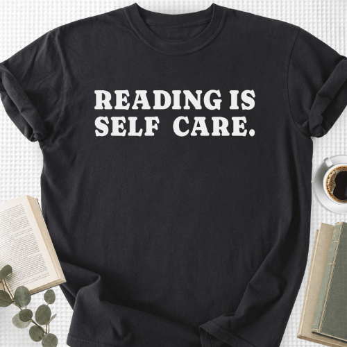 Reading Is Self Care Retro Unisex T-Shirt, Bookworm Shirt