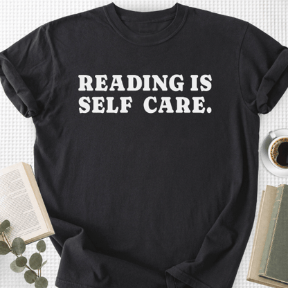 Reading Is Self Care Retro Unisex T-Shirt, Bookworm Shirt