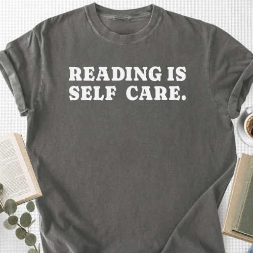 Reading Is Self Care Retro Unisex T-Shirt, Bookworm Shirt