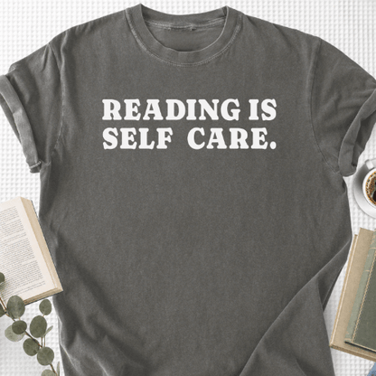 Reading Is Self Care Retro Unisex T-Shirt, Bookworm Shirt