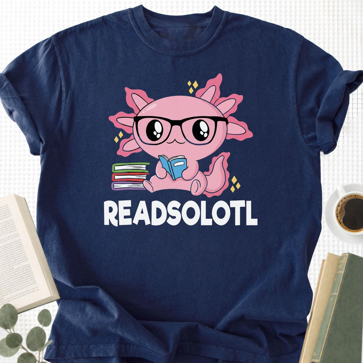 Readsalotl Axolotl Unisex T-Shirt