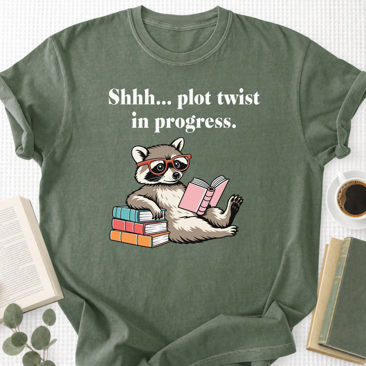 Shhh... Plot Twist In Progress Unisex T-Shirt