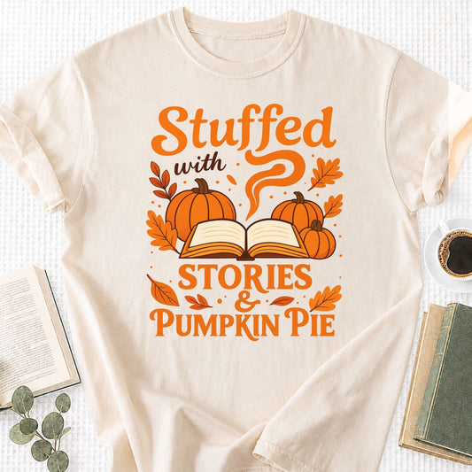 Stuffed With Stories &amp; Pumpkin Pie Unisex T-Shirt