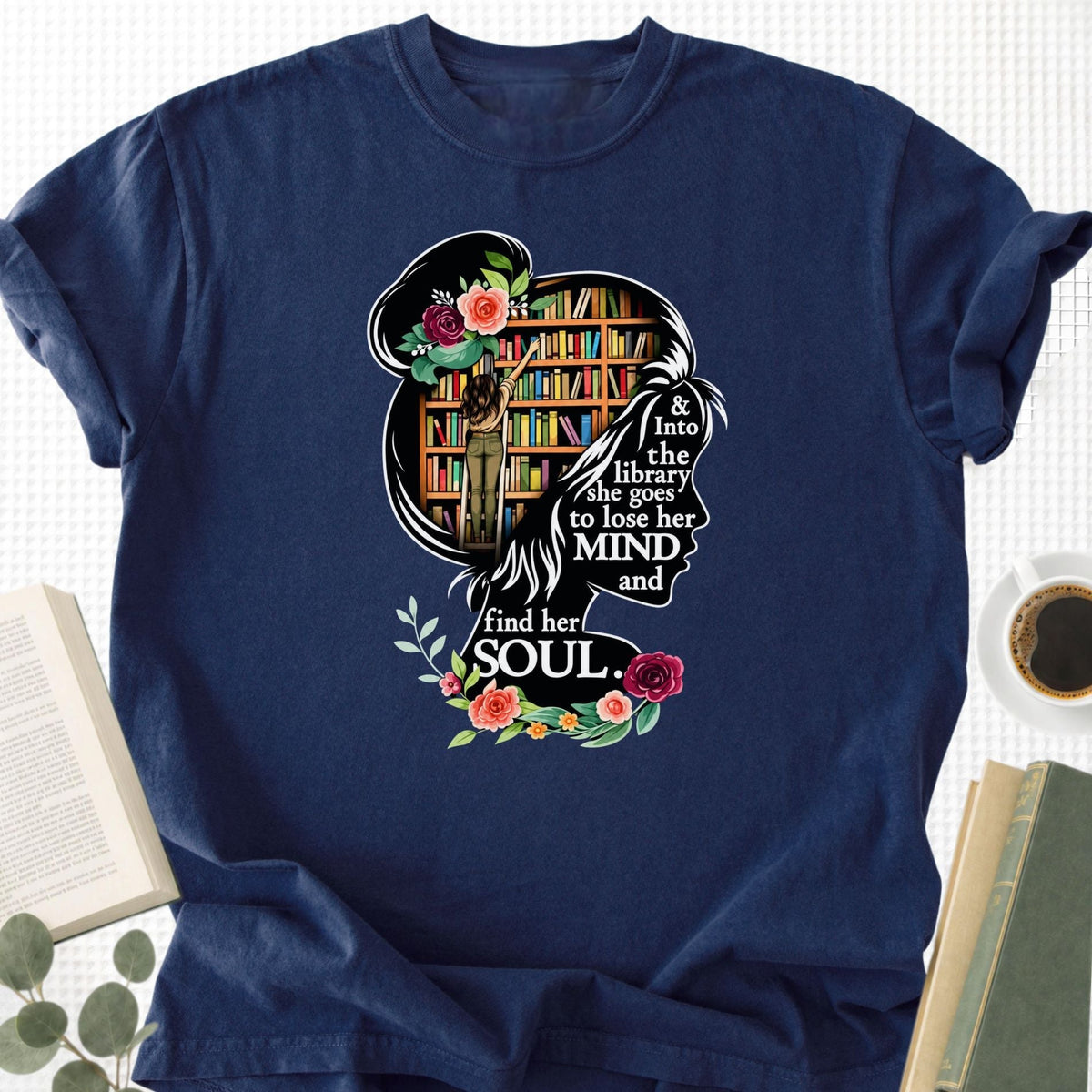 The Book Lover's Library Unisex T-Shirt