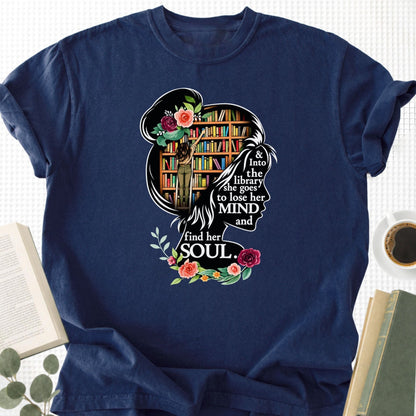 The Book Lover's Library Unisex T-Shirt