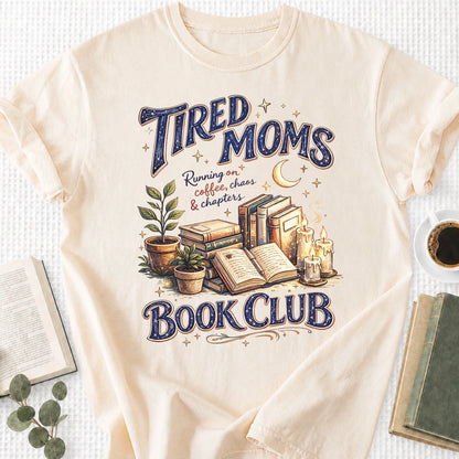 Tired Moms Book Club Vintage Unisex T-Shirt