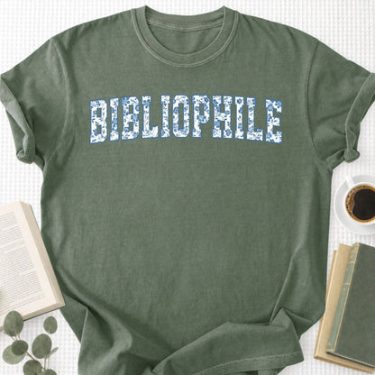 Toile Floral Bibliophile Unisex T-Shirt
