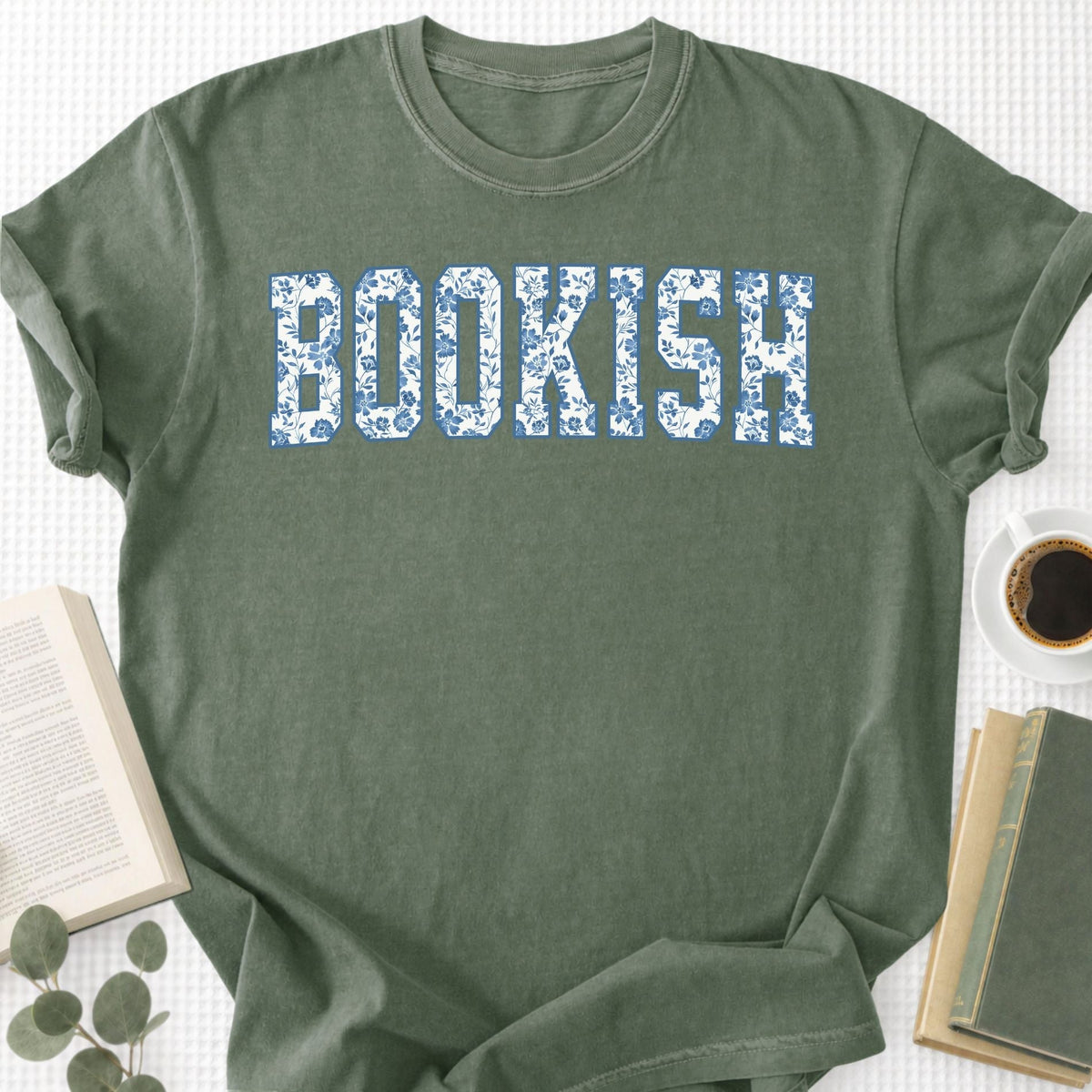 Toile Floral Bookish Unisex T-Shirt