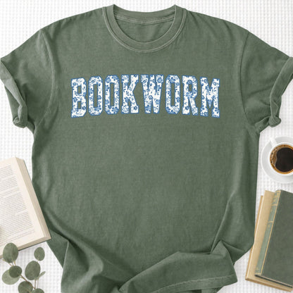 Toile Floral Bookworm Unisex T-Shirt
