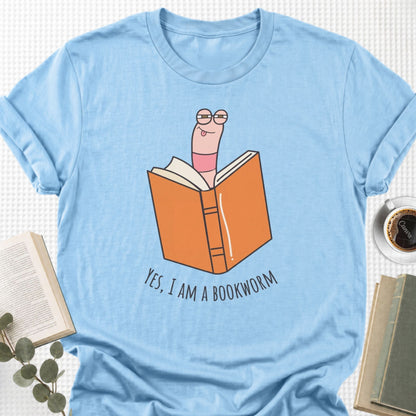 Yes, I Am a Bookworm Unisex T-Shirt