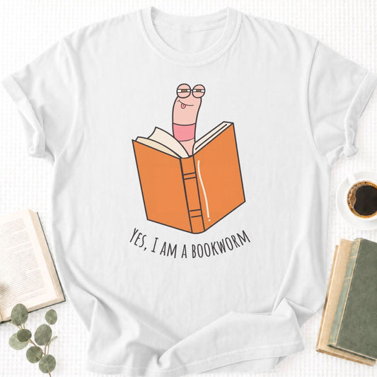Yes, I Am a Bookworm Unisex T-Shirt