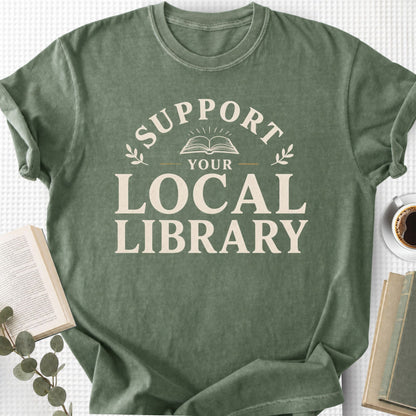 Your Local Library Unisex T-Shirt, Librarian Gift